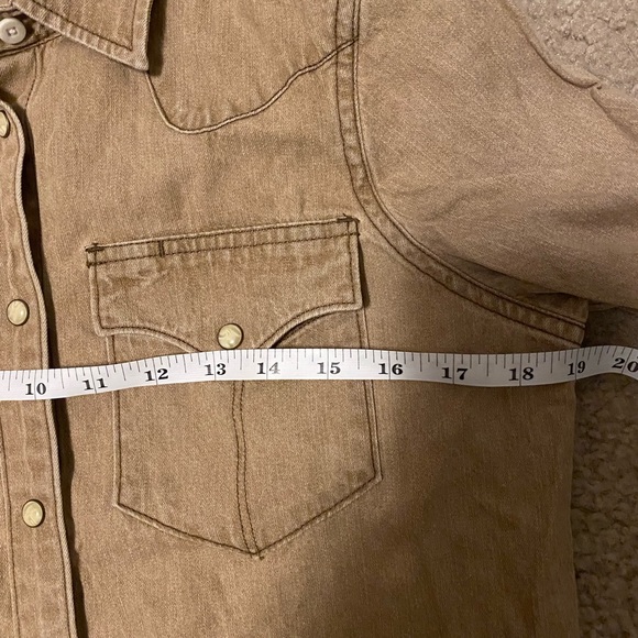 Tecovas Denim Pearl Snap - Coriander - Picture 4 of 4